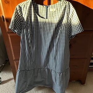 J.Crew women's linen summer dress.